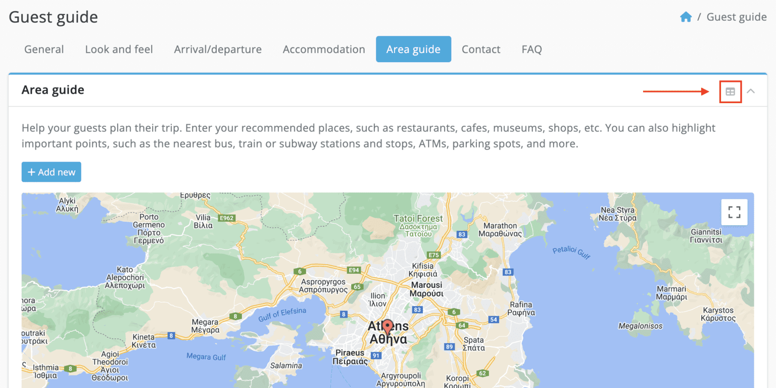 Create an Area Guide for your Guests | Tourmie