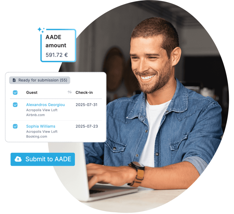 Greek AADE Booking Declaration – Fast & Accurate Submissions – Tourmie