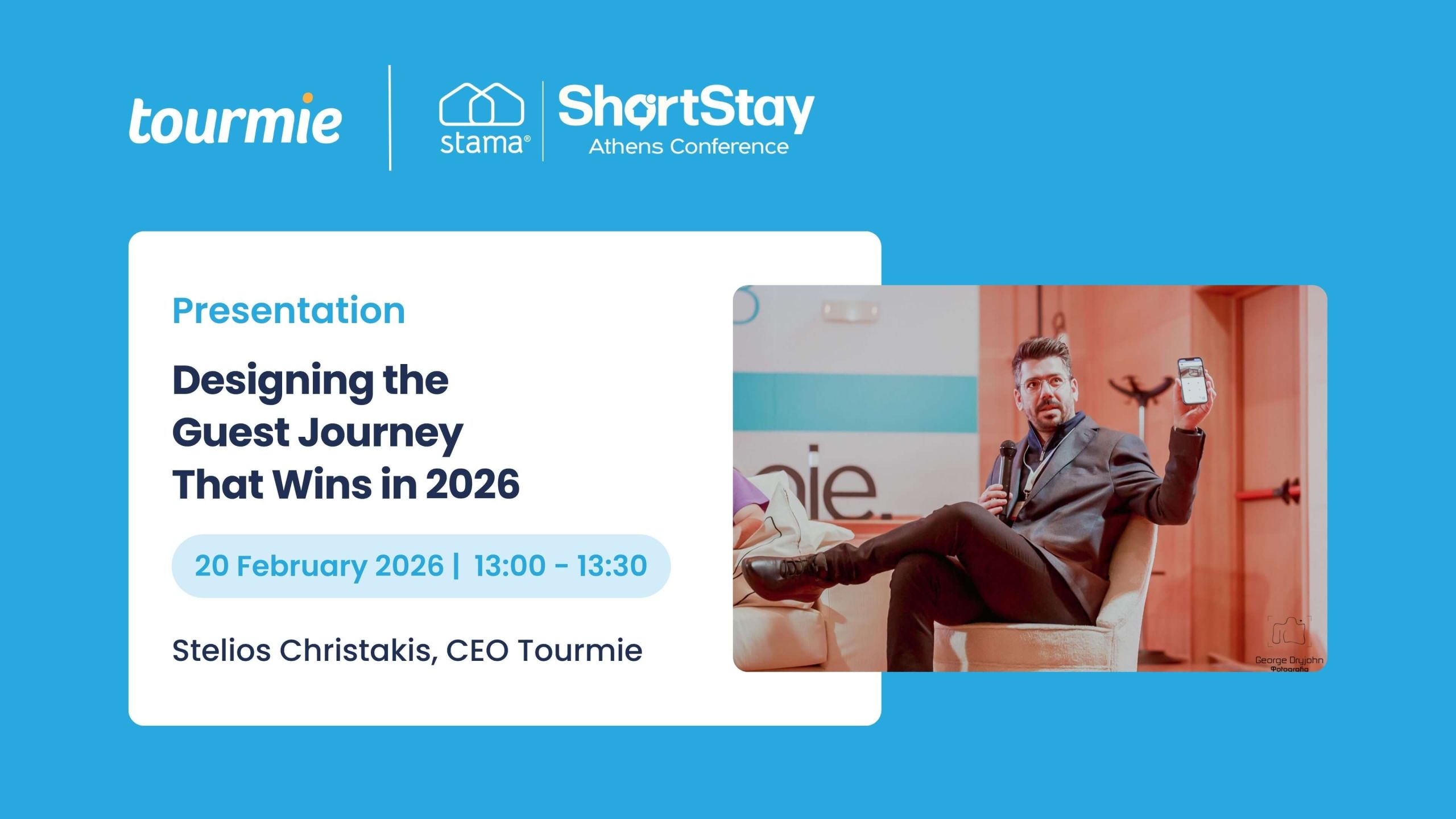 Designing the Guest Journey that Wins in 2026 | Tourmie at Short Stay Conference Athens 2026
