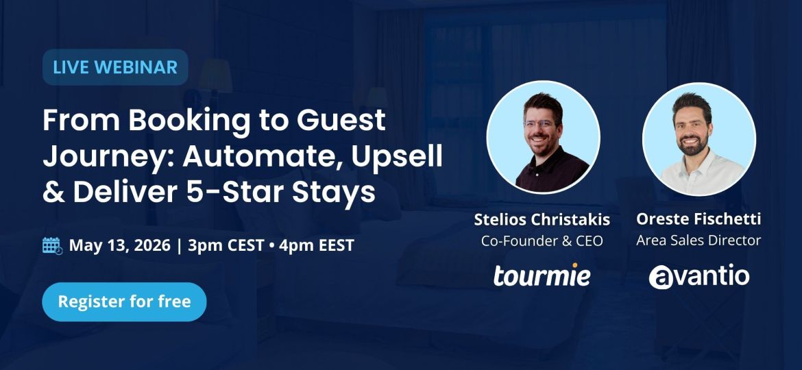 Tourmie x Avantio Webinar 2026 | 